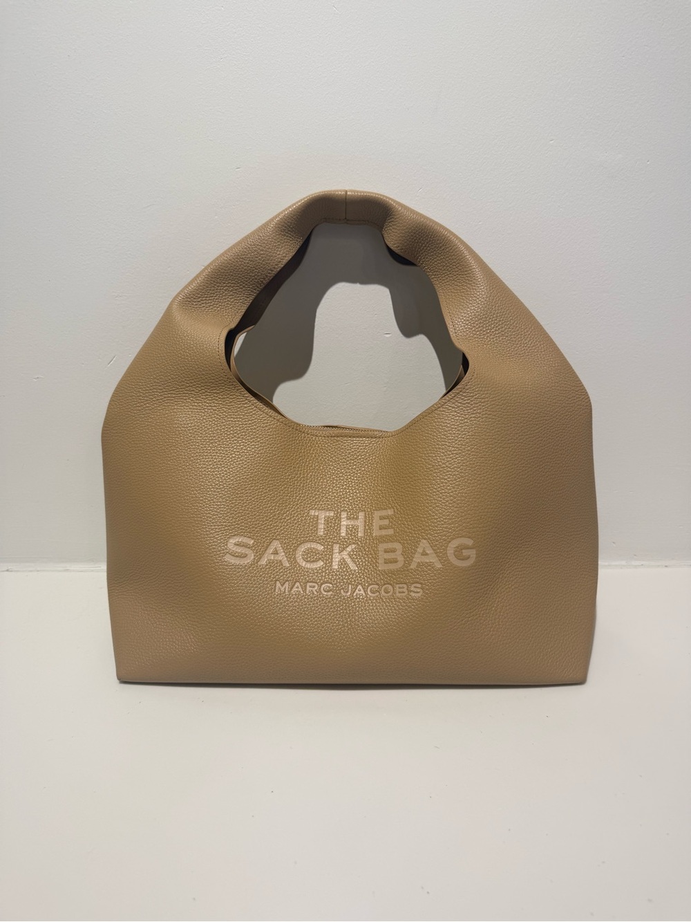 NWT Marc Jacobs The Sack Bag camel